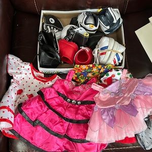 LOT Of Build A Bear Clothing And Shoes
